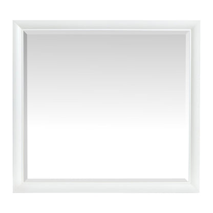 Springhouse Whisper White Landscape Mirror