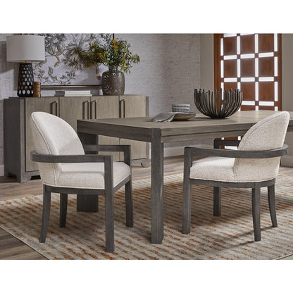 Pulaski Anderson Park Moose Trail And Frontier Brown Upholstered Host Chair