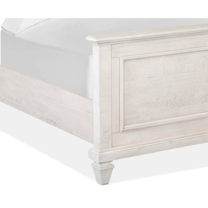 Newport Alabaster California King Shutter Panel Bed