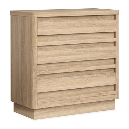 Brentwood Heights Provincial Brown Single Drawer Dresser With Portrait Mirror