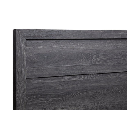 Merrifield Raisin Black King Panel Bed
