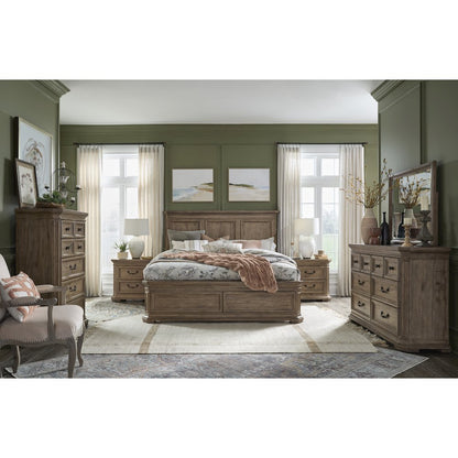 Adler Court Florentine Walnut Drawer Chest