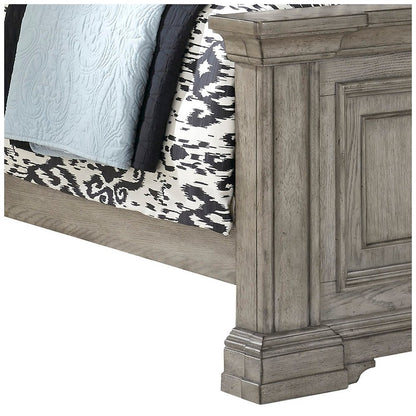Pulaski Madison Ridge Heritage Taupe King Panel Bed