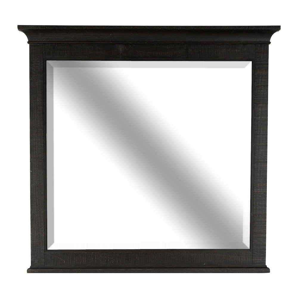 Westley Falls Graphite Landscape Mirror