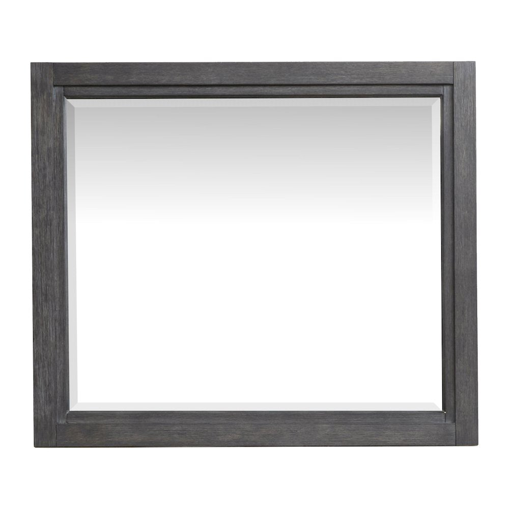 Plum Creek Ravenwood Black Landscape Mirror