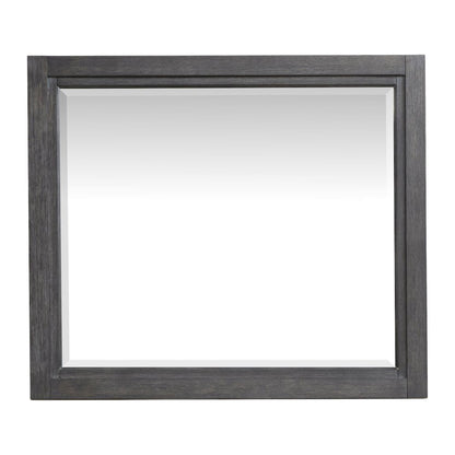 Plum Creek Ravenwood Black Landscape Mirror
