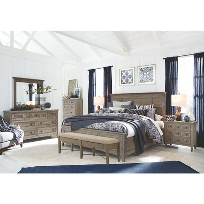Paxton Place Dovetail Grey Drawer Chest