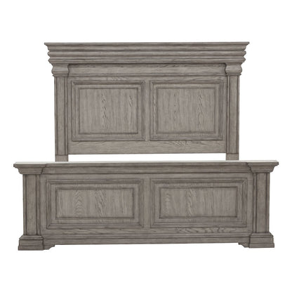 Pulaski Madison Ridge Heritage Taupe King Panel Bed