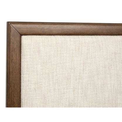 Ridgefield Russet King Upholstered Panel Bed