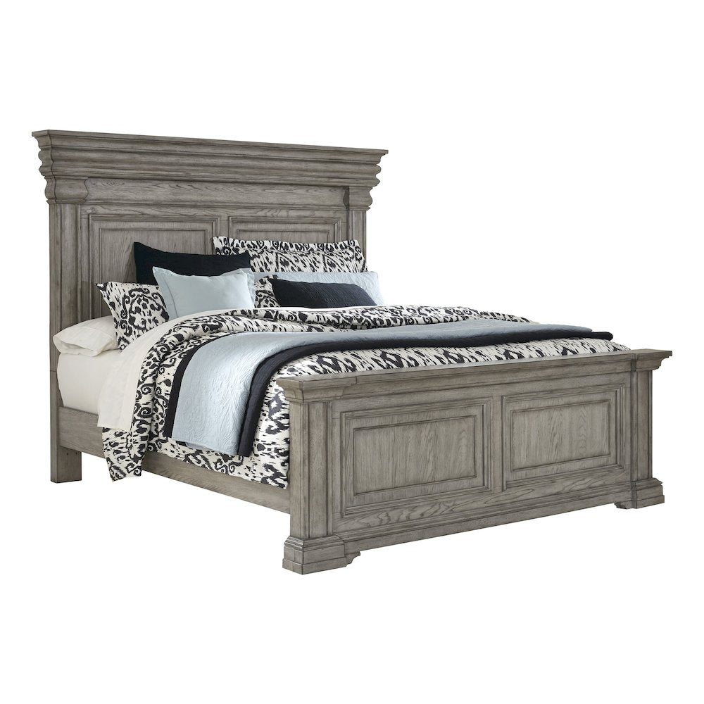 Pulaski Madison Ridge Heritage Taupe King Panel Bed