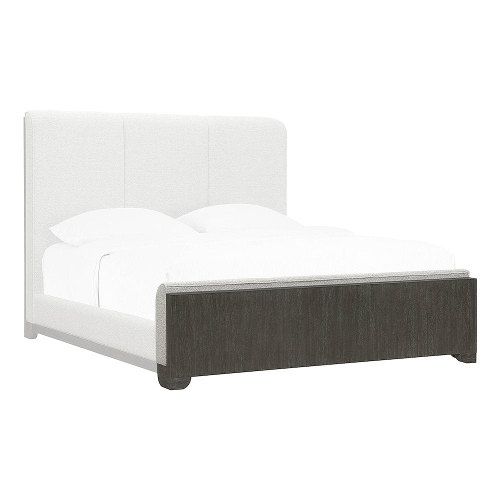 Pulaski Park Moose Trail And Frontier Brown King Upholstered Footboard/Slats