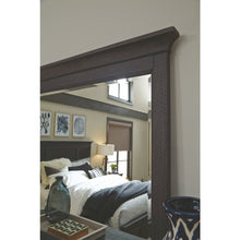 Westley Falls Graphite Landscape Mirror