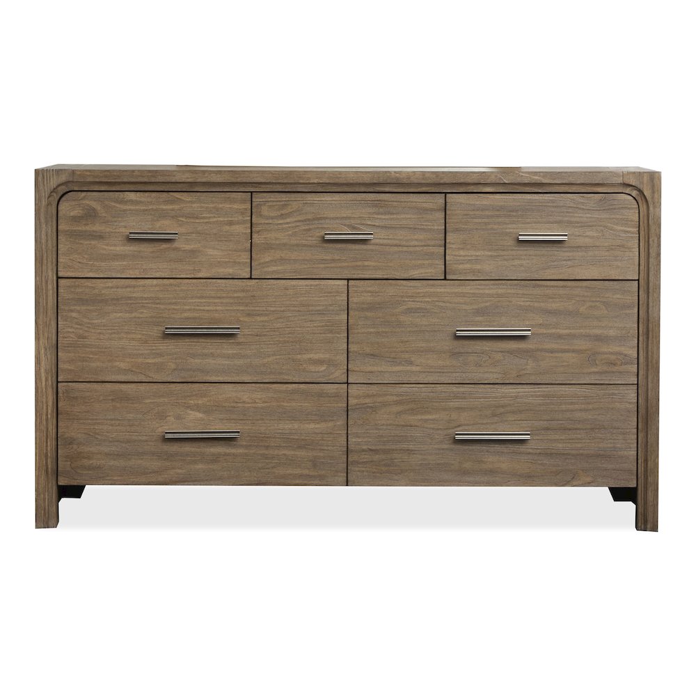 Westbourne Dark Umber Dresser With Portrait Mirror