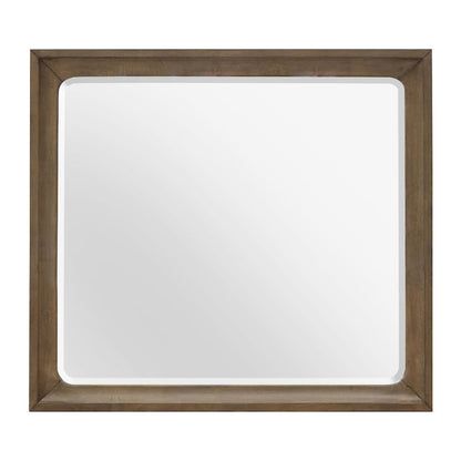 Lindon Belgian Wheat And Coffee Bean Landscape Mirror