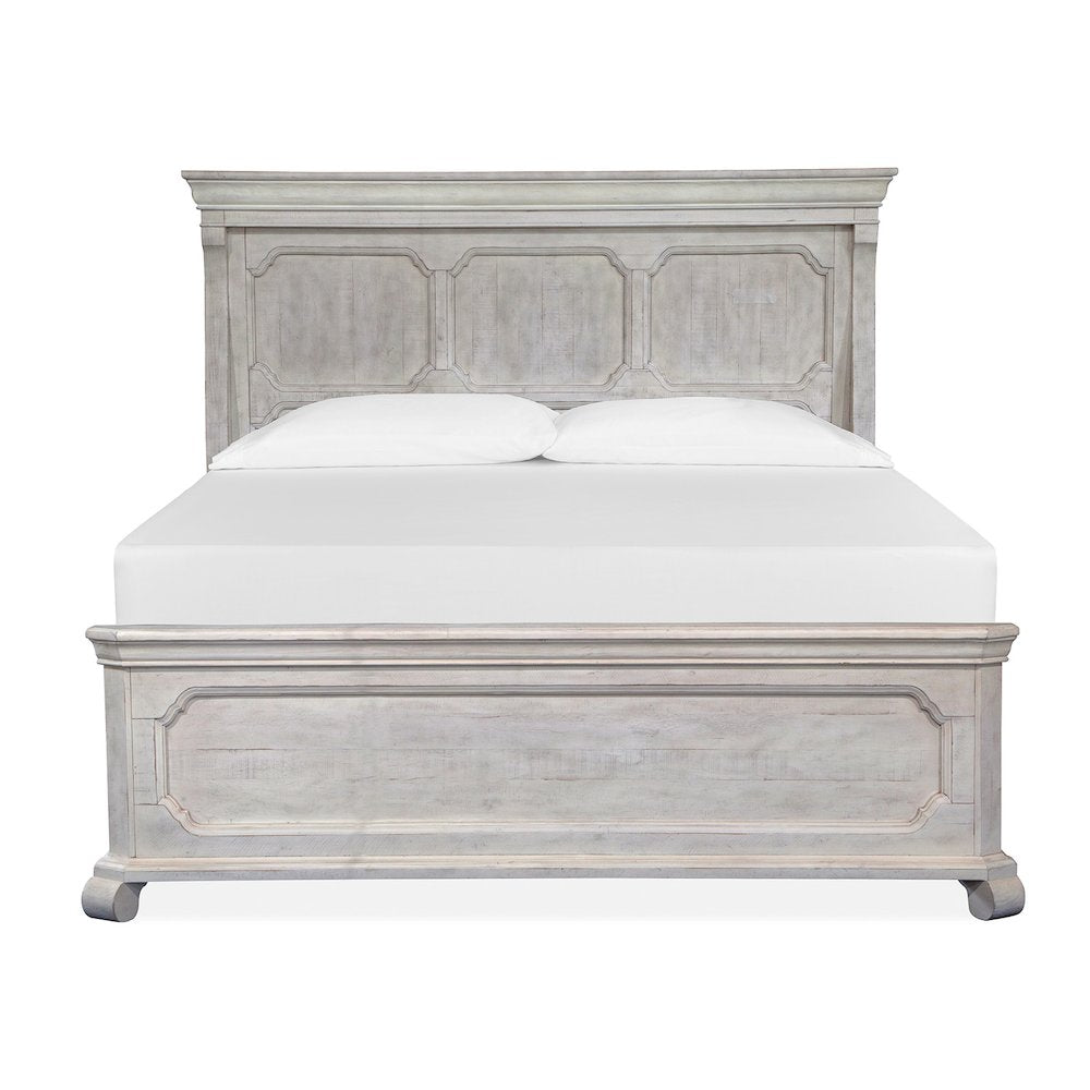 Bronwyn Alabaster Queen Panel Bed
