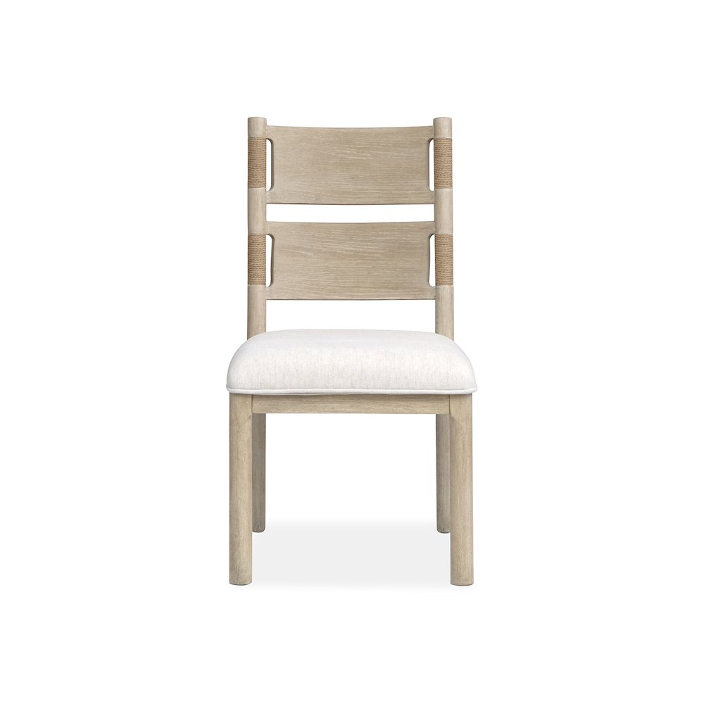 Sunset Cove Sanibel Brown Upholstered Side Chair Two Pack