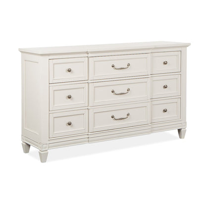 Willowbrook Egg Shell White With Slight Rub Through Drawer Dresser