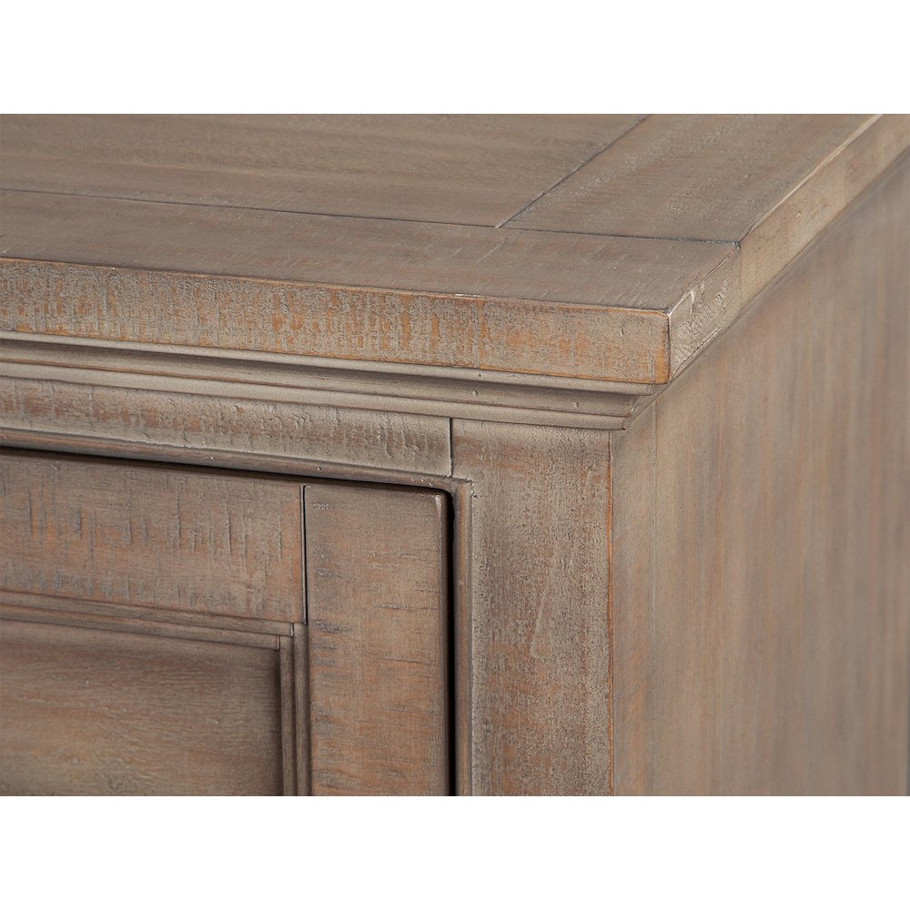 Paxton Place Dovetail Grey Buffet