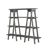 Sutton Place Weathered Charcoal Bookshelf