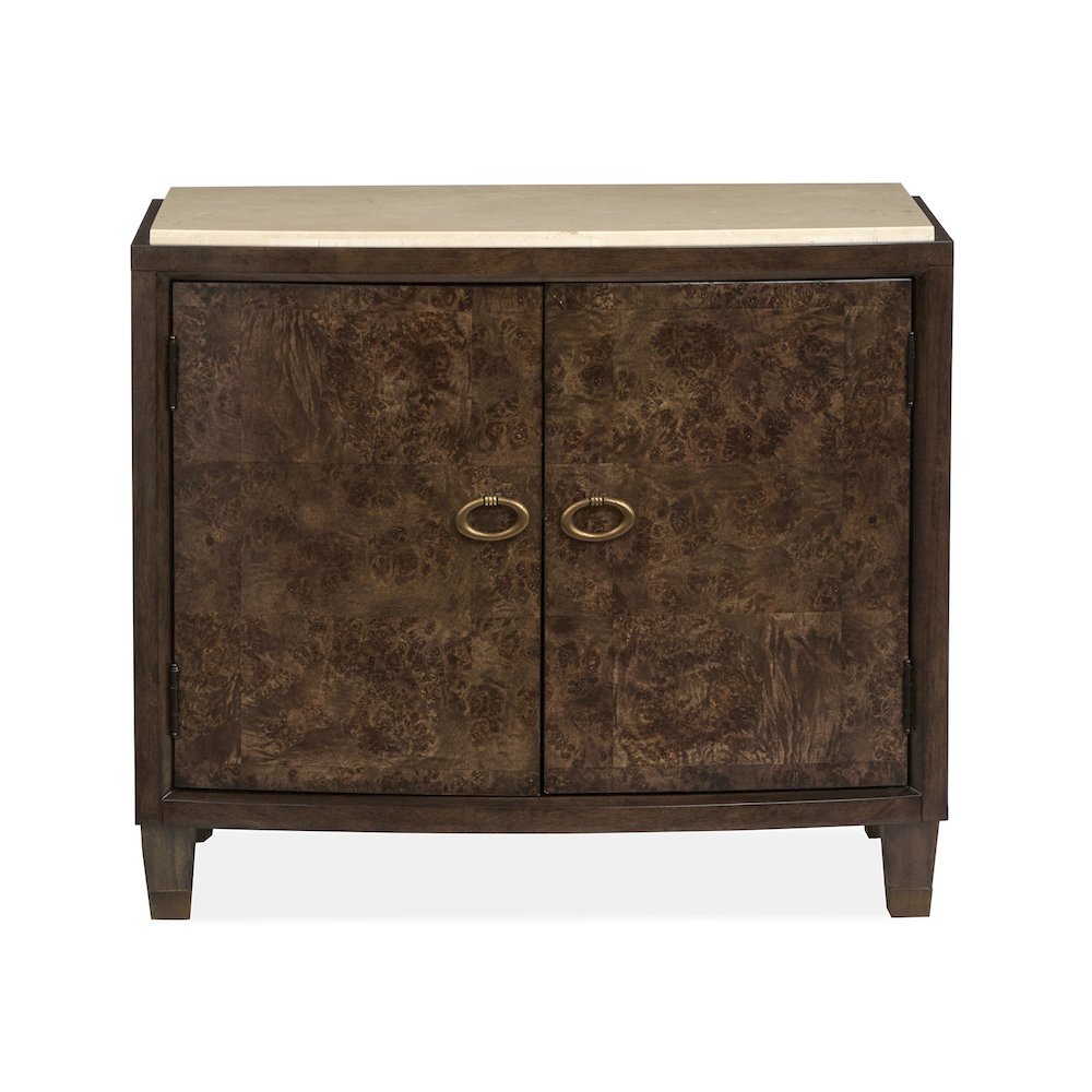 Rowan Espresso Door Nightstand