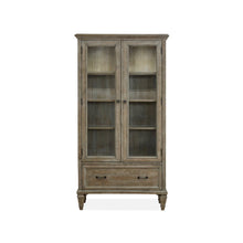 Lancaster Dovetail Grey Door Bookcase