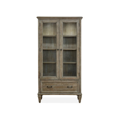 Lancaster Dovetail Grey Door Bookcase