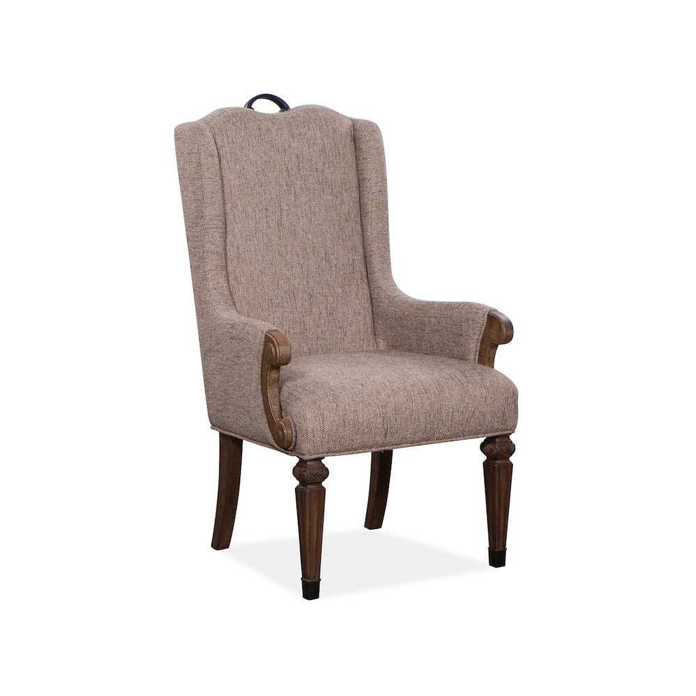 Durango Willadeene Brown Upholstered Host Chair Two Pack