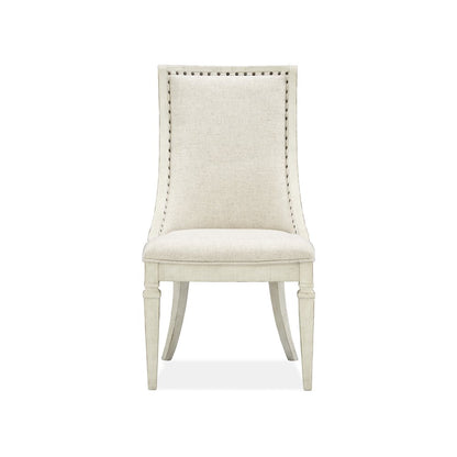 Newport Alabaster Upholstered Arm Chair Two Pack