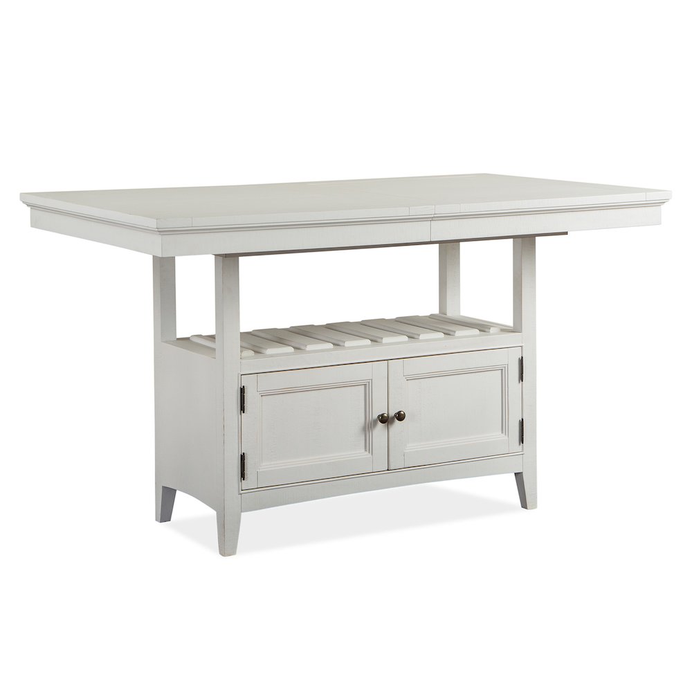 Heron Cove Chalk White And Dovetail Grey Counter Height Table Top