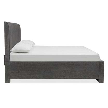 Kinsley Black Heron California King Panel Storage Bed