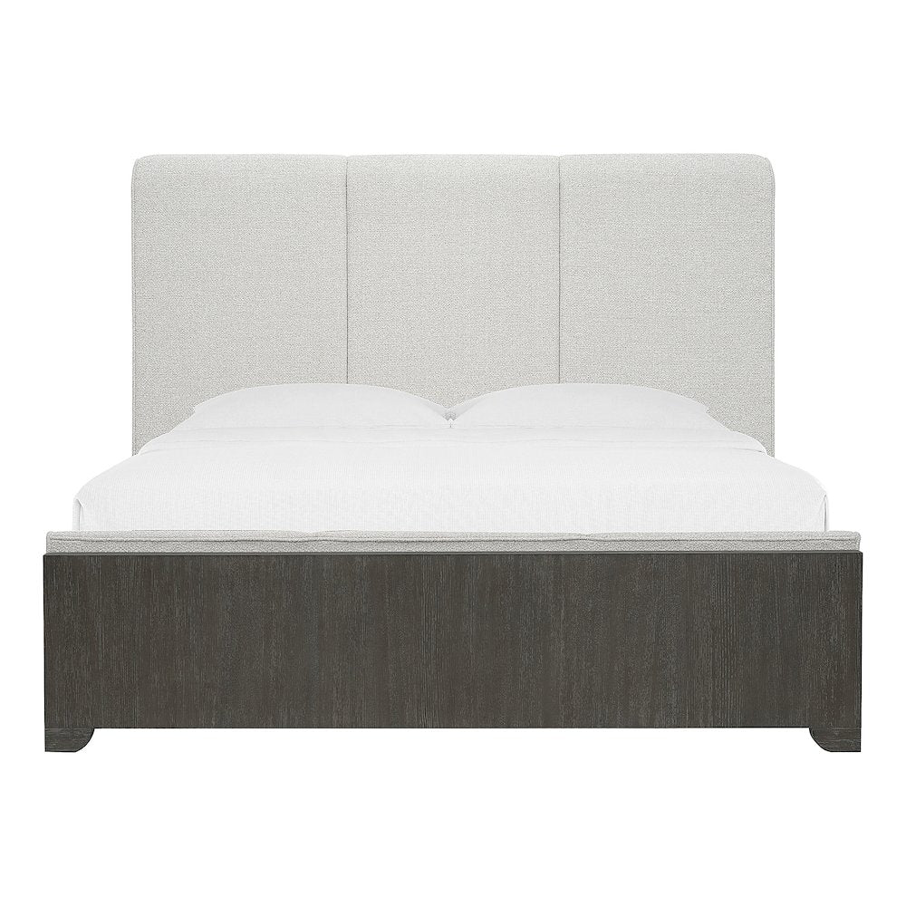 Pulaski Anderson Park Moose Trail And Frontier Brown Queen Upholstered Bed