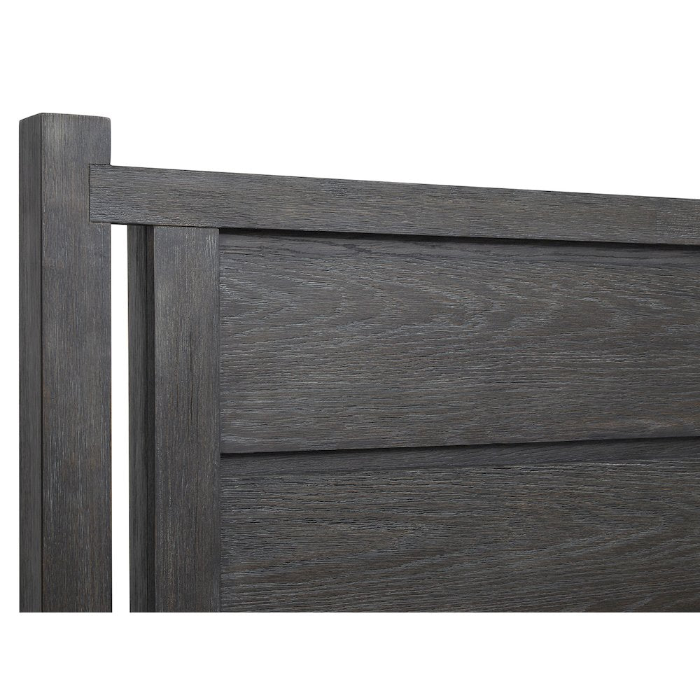 Plum Creek Ravenwood Black California King Panel Storage Bed