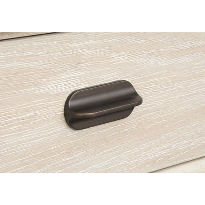 Sunset Cove Sanibel Brown Drawer Dresser With Landscape Mirror