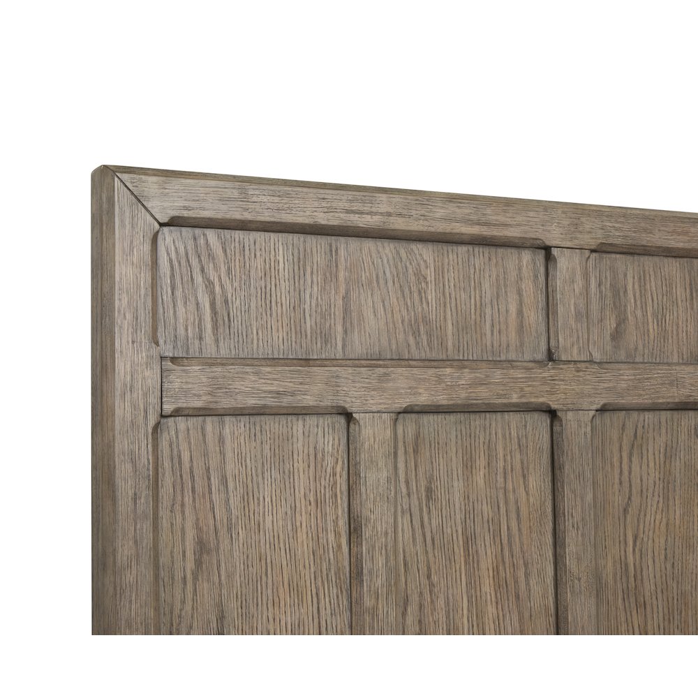 Claremont Smokey Taupe California King Panel Bed