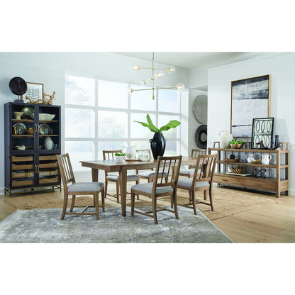 Lindon Belgian Wheat Upholstered Side Chair Two Pack