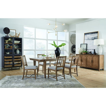 Lindon Belgian Wheat Extendable Rectangular Dining Table