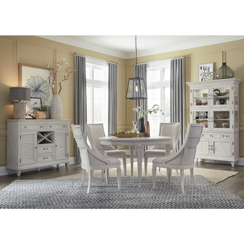 Newport Alabaster Upholstered Arm Chair Two Pack