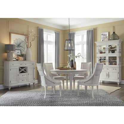 Newport Alabaster Upholstered Arm Chair Two Pack