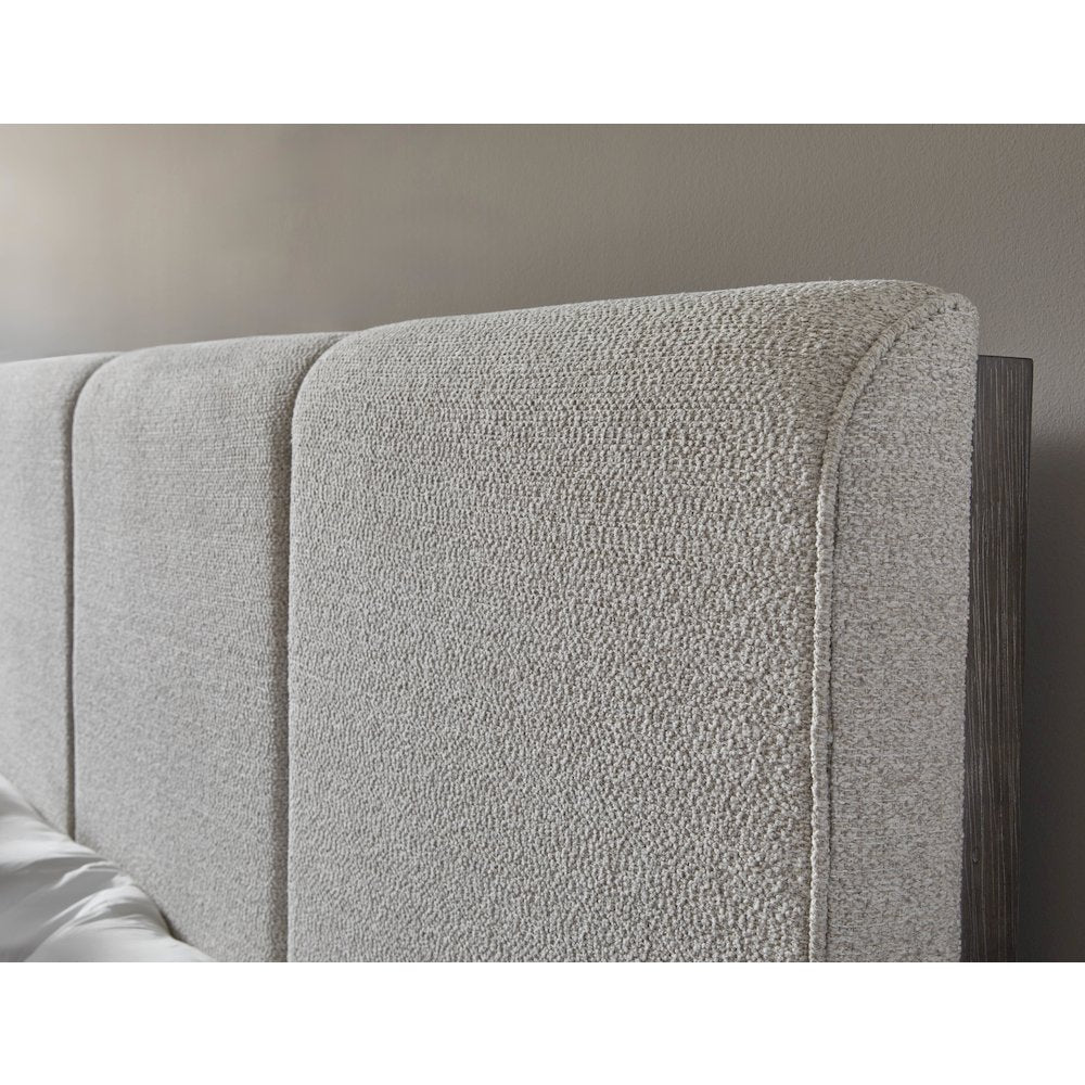 Pulaski Anderson Park Moose Trail And Frontier Brown Queen Upholstered Bed