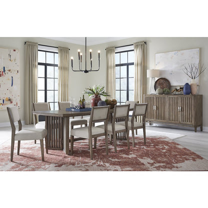 Kavanaugh Weathered Kona Brown Upholstered Side Chair Two Pack