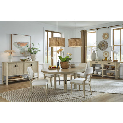 Sunset Cove Sanibel Brown Upholstered Side Chair Two Pack