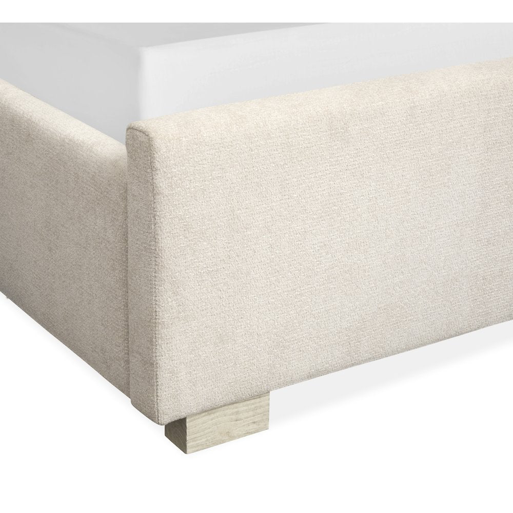 Lorelei Misty Cloud California King Upholstered Sleigh Bed