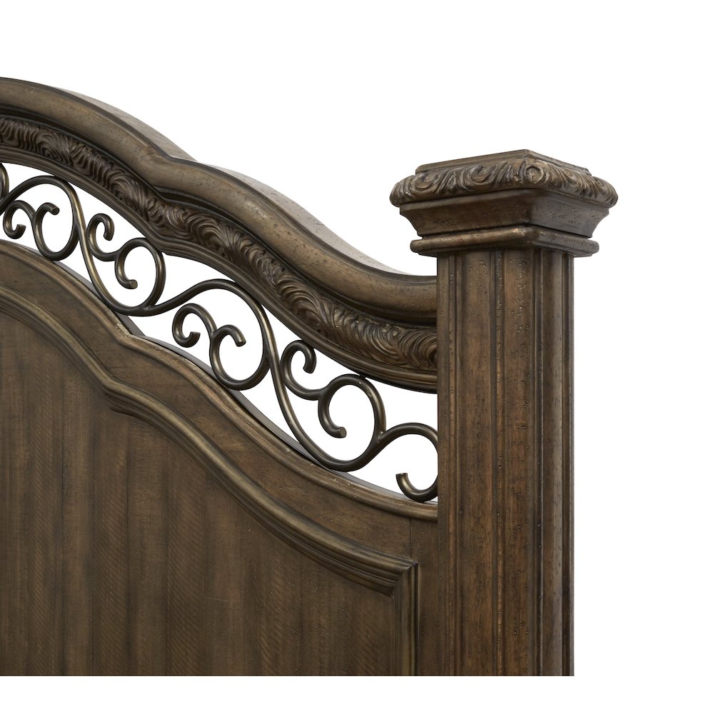 Durango Willadeene Brown California King Panel Bed