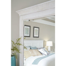 Heron Cove Chalk White And Dovetail Grey Landscape Mirror