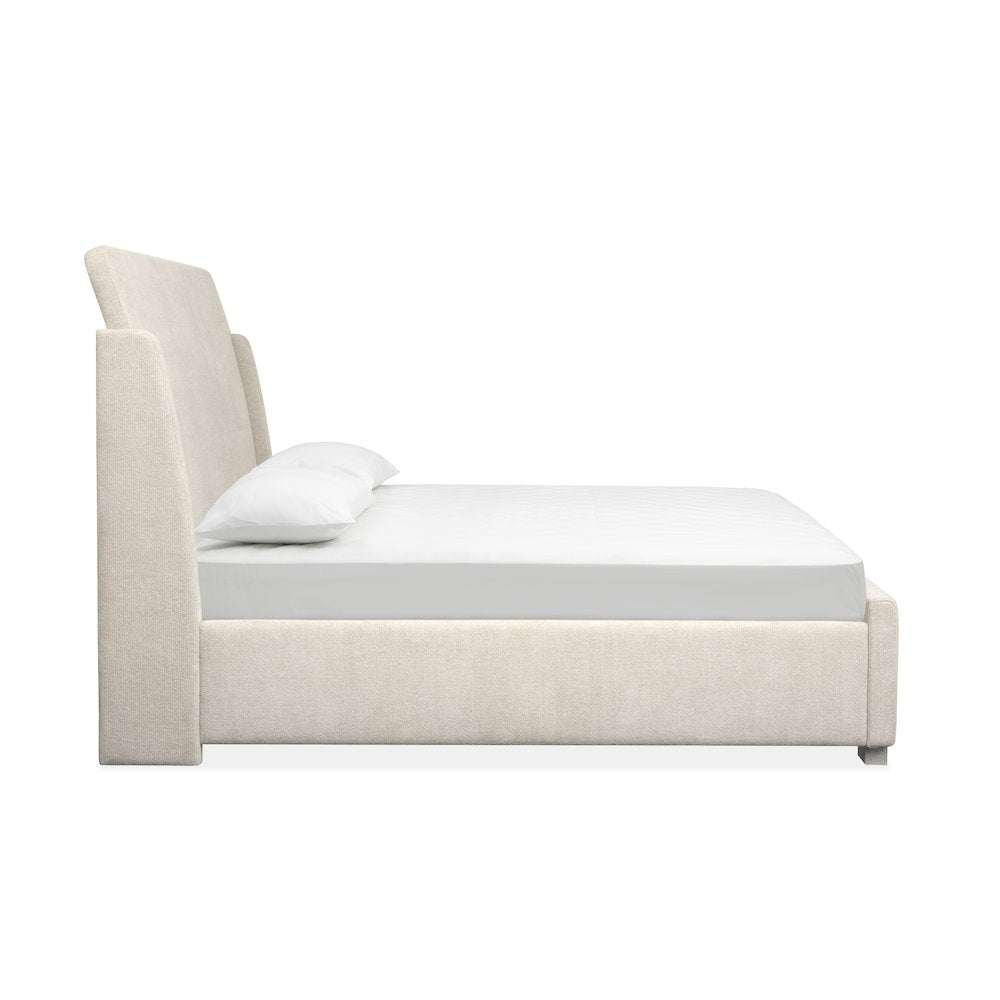 Lorelei Misty Cloud California King Upholstered Sleigh Bed