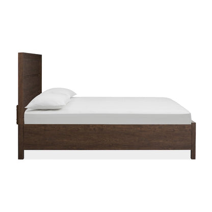 Llewellyn Columbian Walnut King Panel Bed