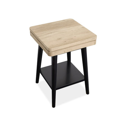 Fletcher Driftwood Square Accent Table