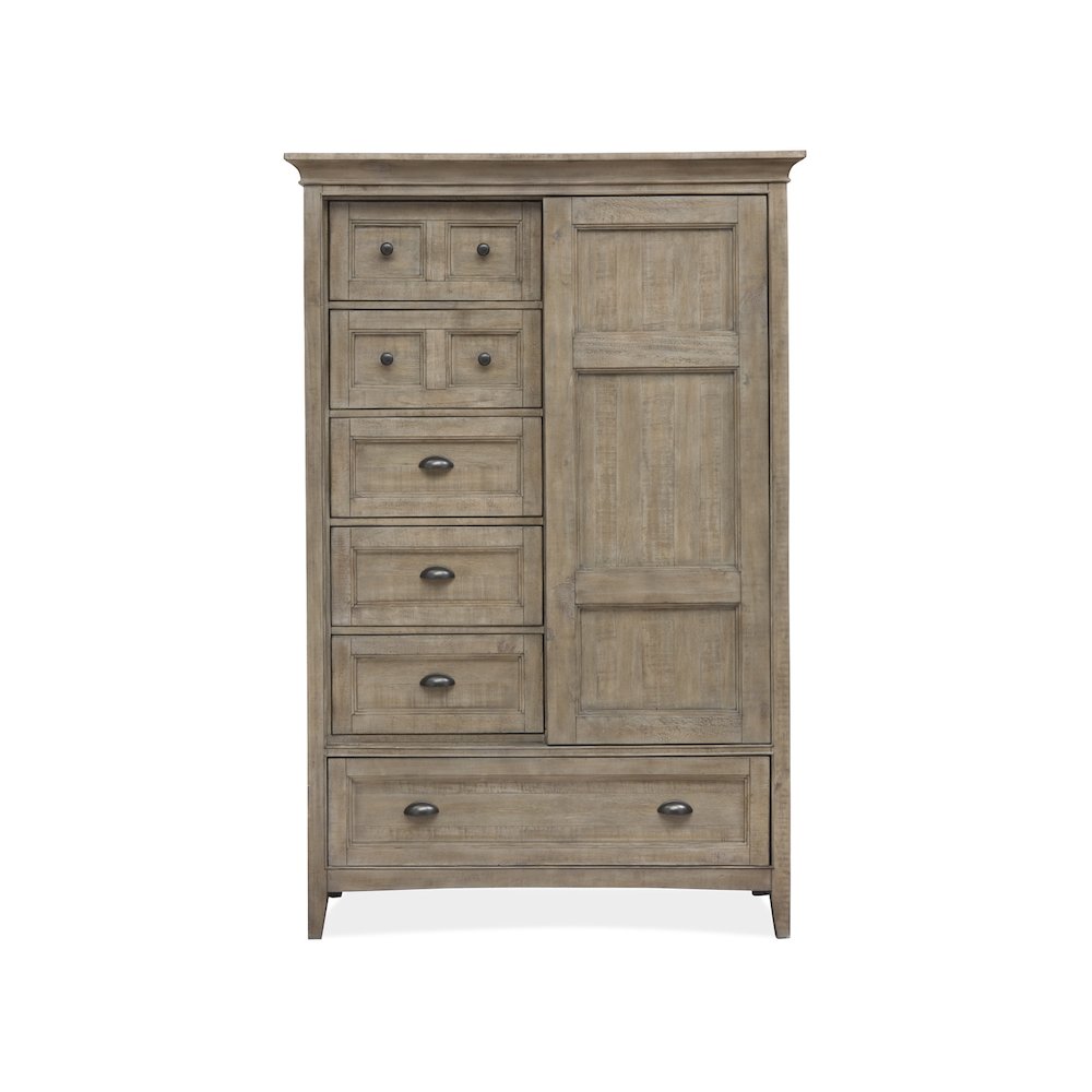 Paxton Place Dovetail Grey Door Chest
