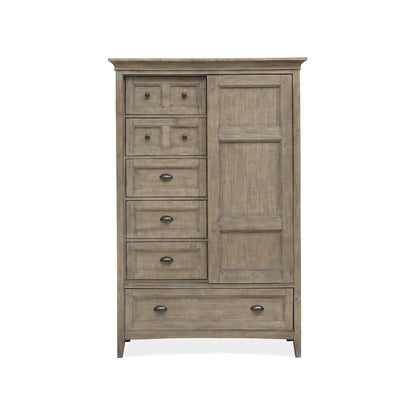 Paxton Place Dovetail Grey Door Chest