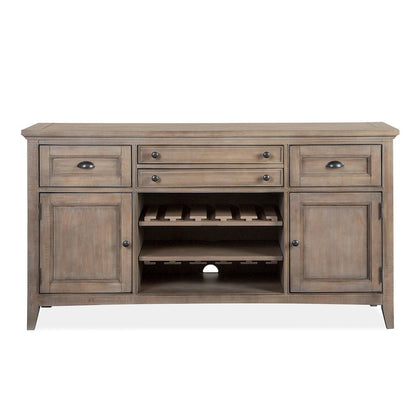 Paxton Place Dovetail Grey Buffet
